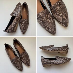Maurices Reptile Print Loafers